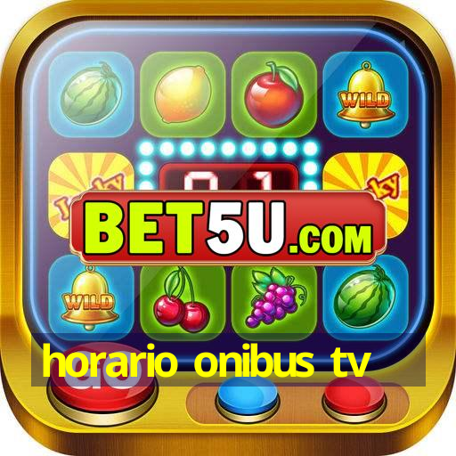 horario onibus tv